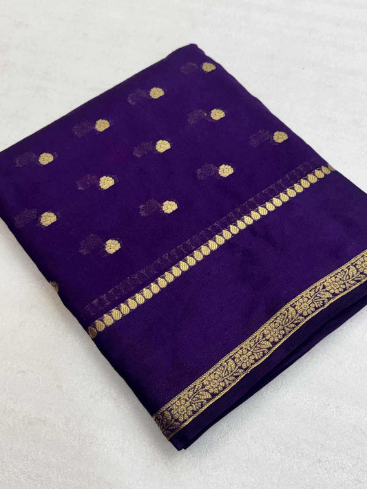 Devika Crepe Silk Saree