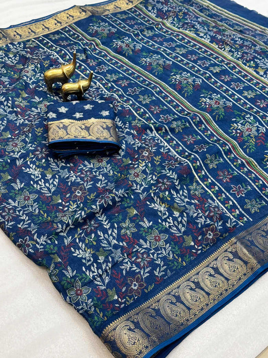 Dhanashree Jacquard Designer Saree