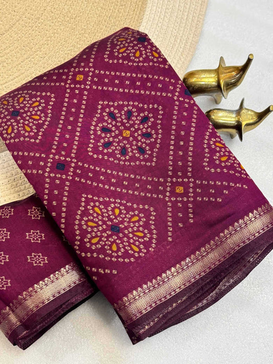 Dhyanika Silk Traditional Saree