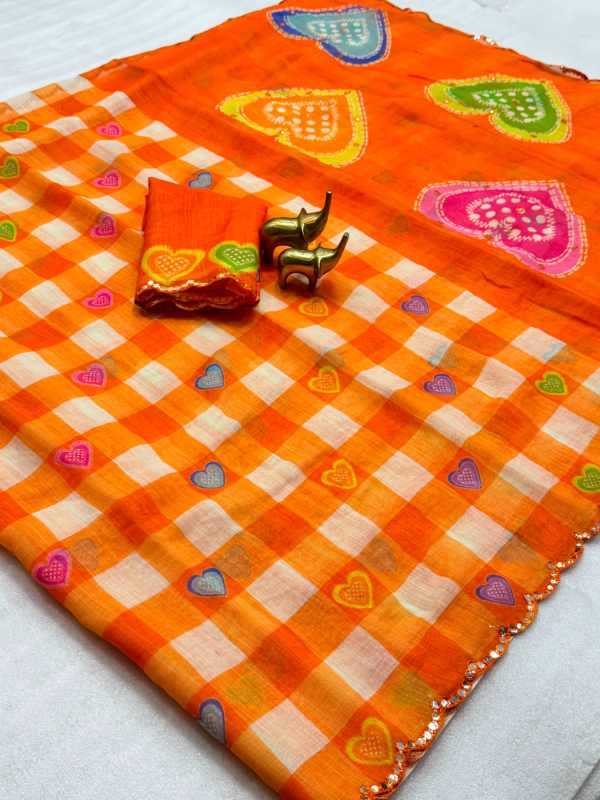 Cotton Printed Saree