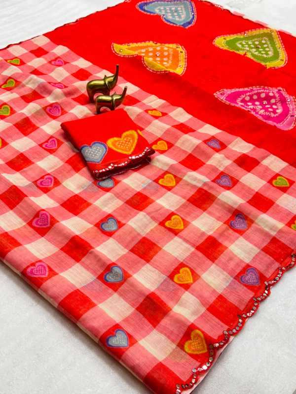 Cotton Printed Saree