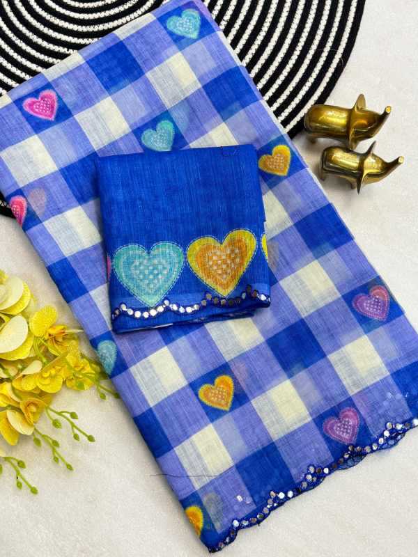 Cotton Printed Saree