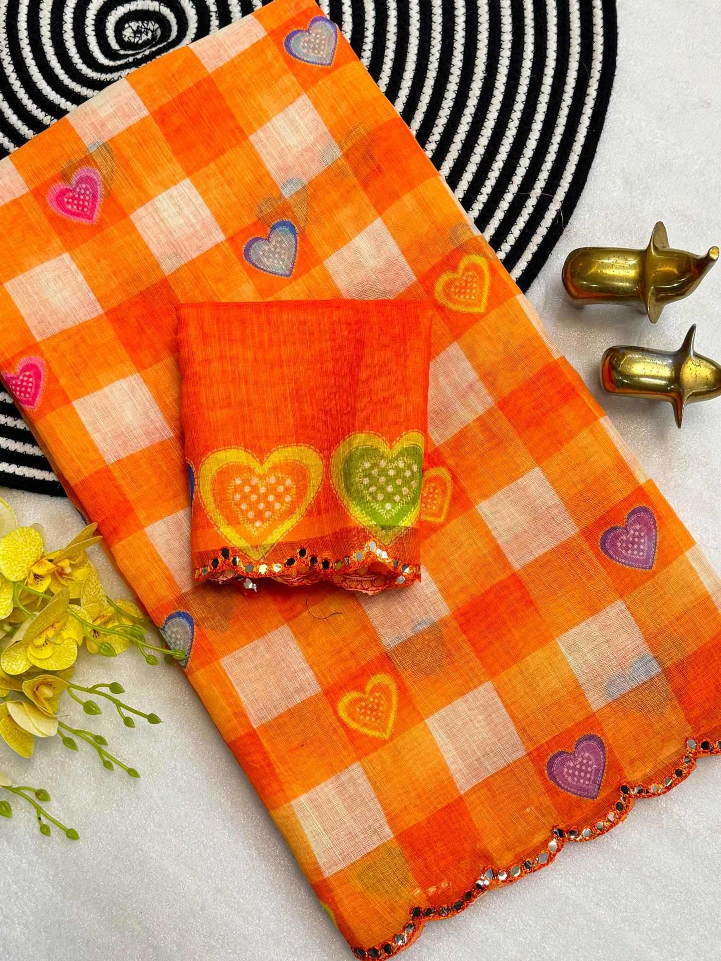 Cotton Printed Saree