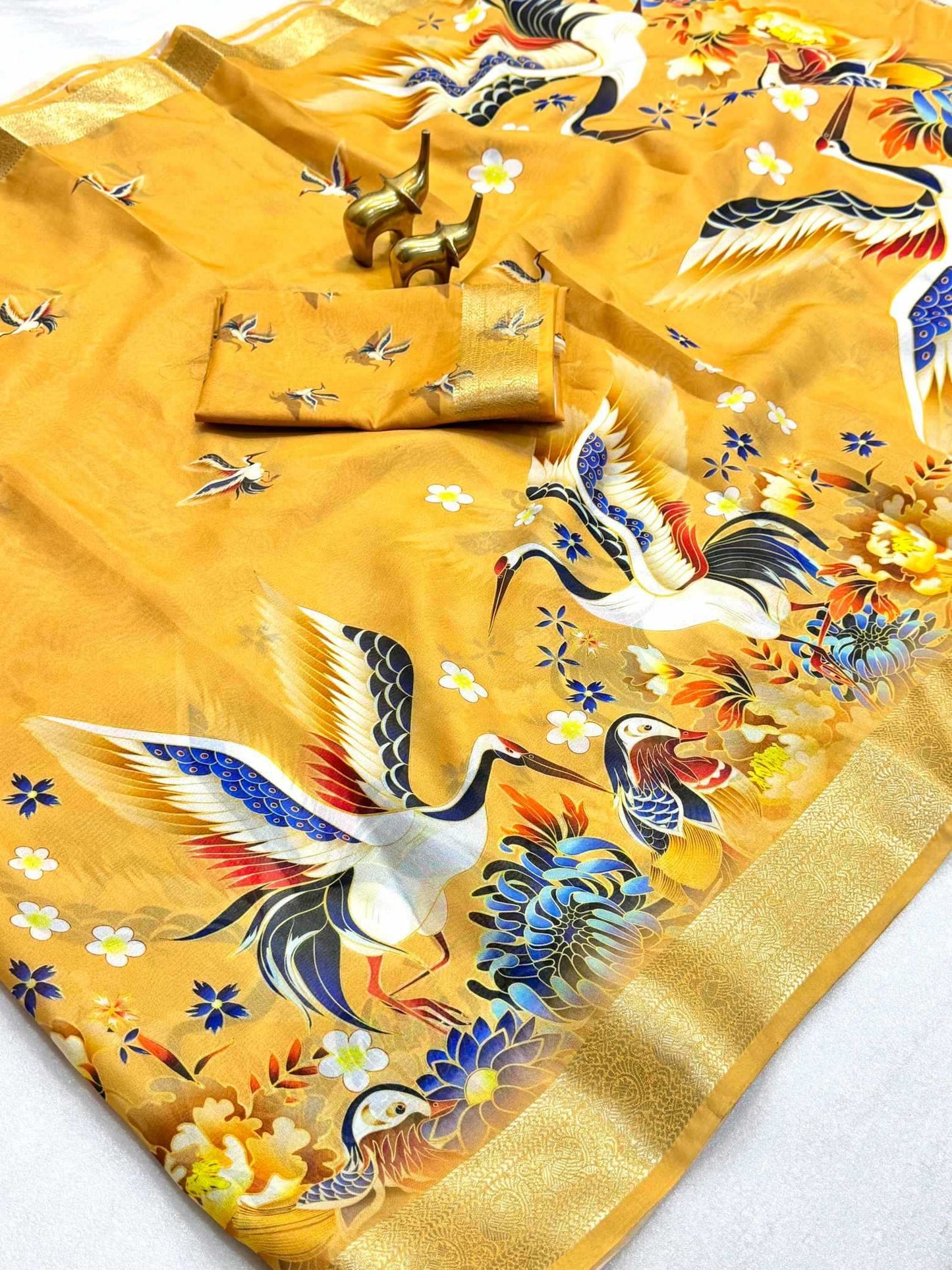 Cotton Printed Saree