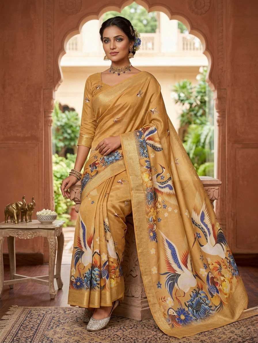 Cotton Printed Saree
