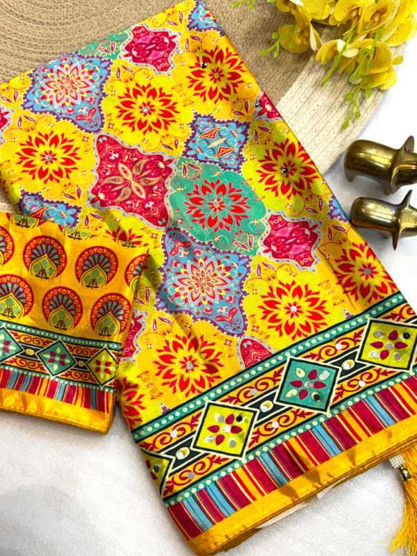 Chinon Designer Saree
