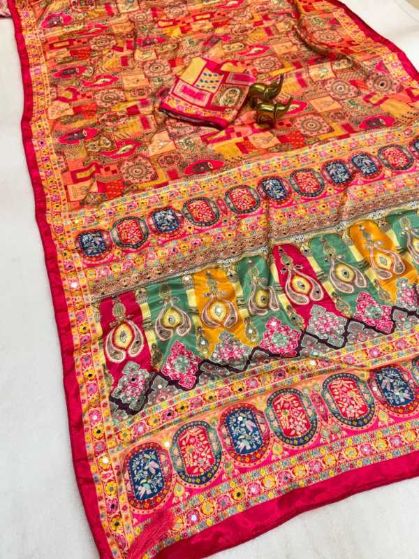 Chinon Designer Saree