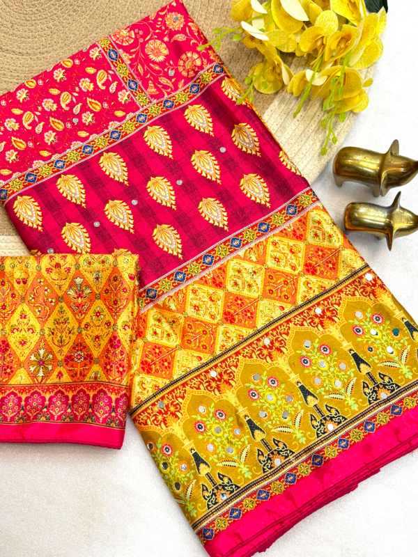 Chinon Designer Saree