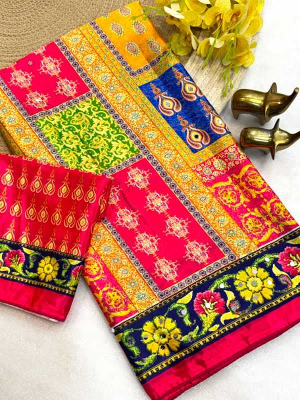 Chinon Designer Saree