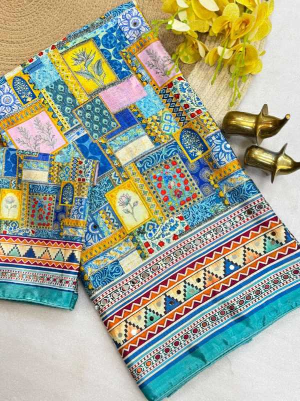 Chinon Designer Saree