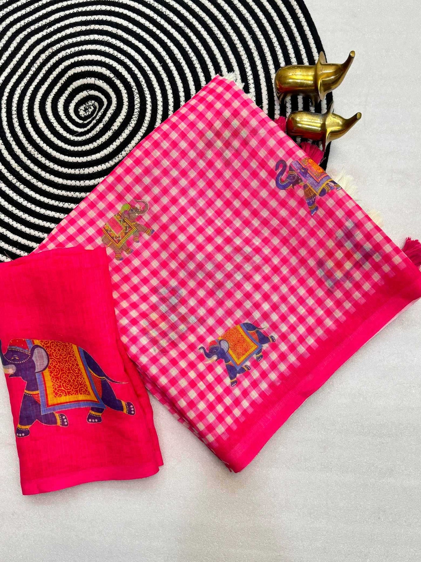 Cotton Printed Saree