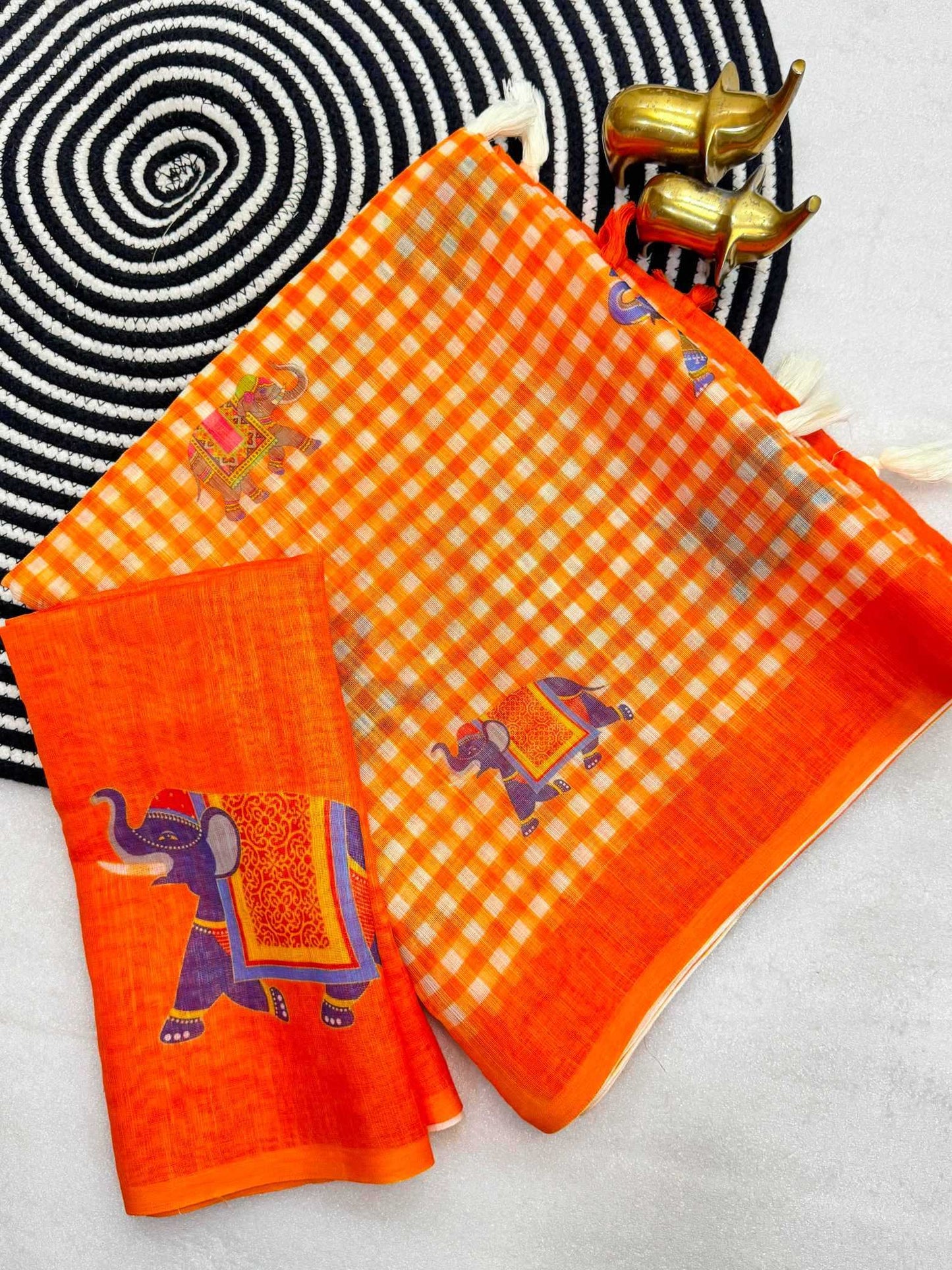 Cotton Printed Saree