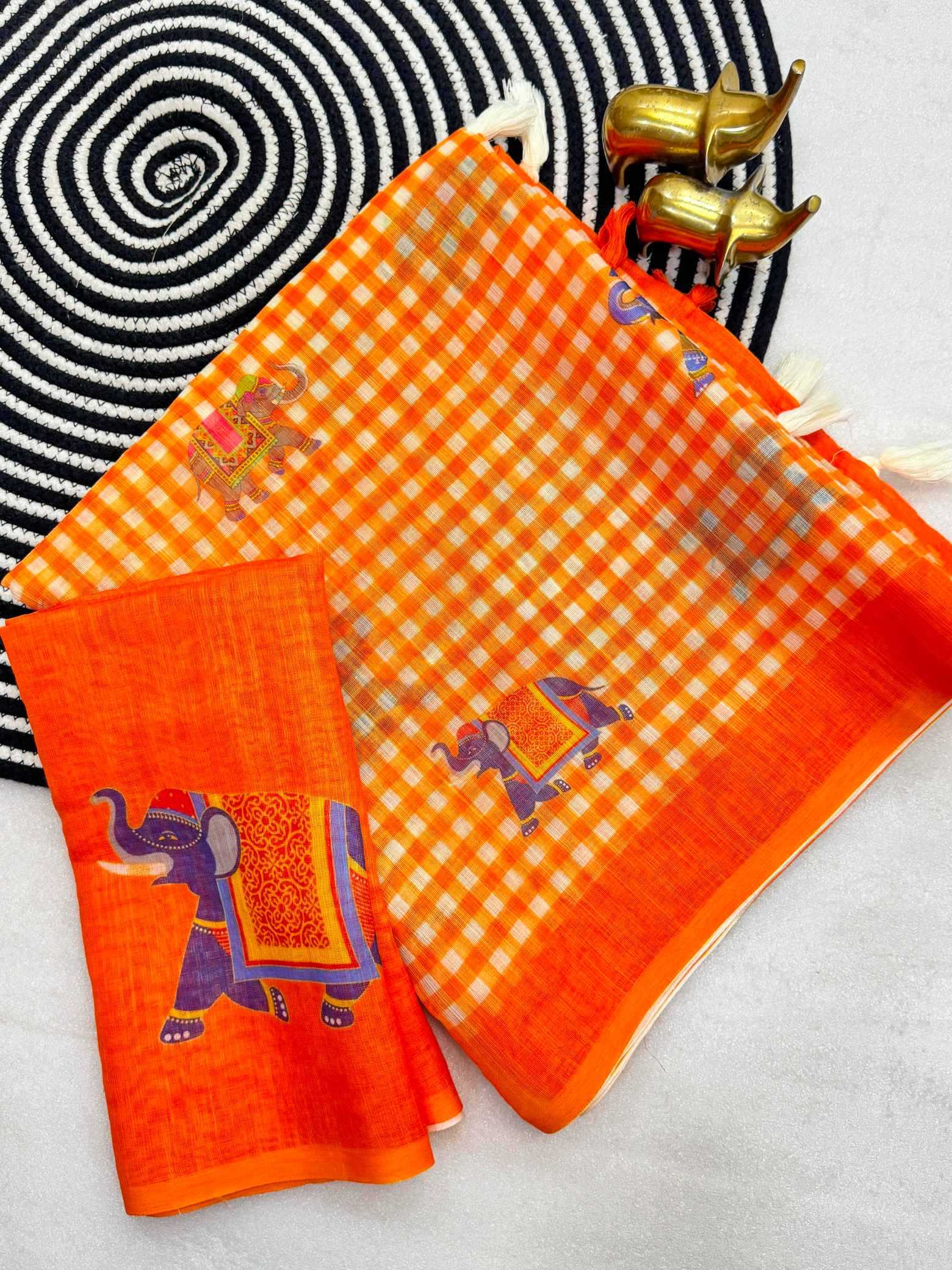 Cotton Printed Saree