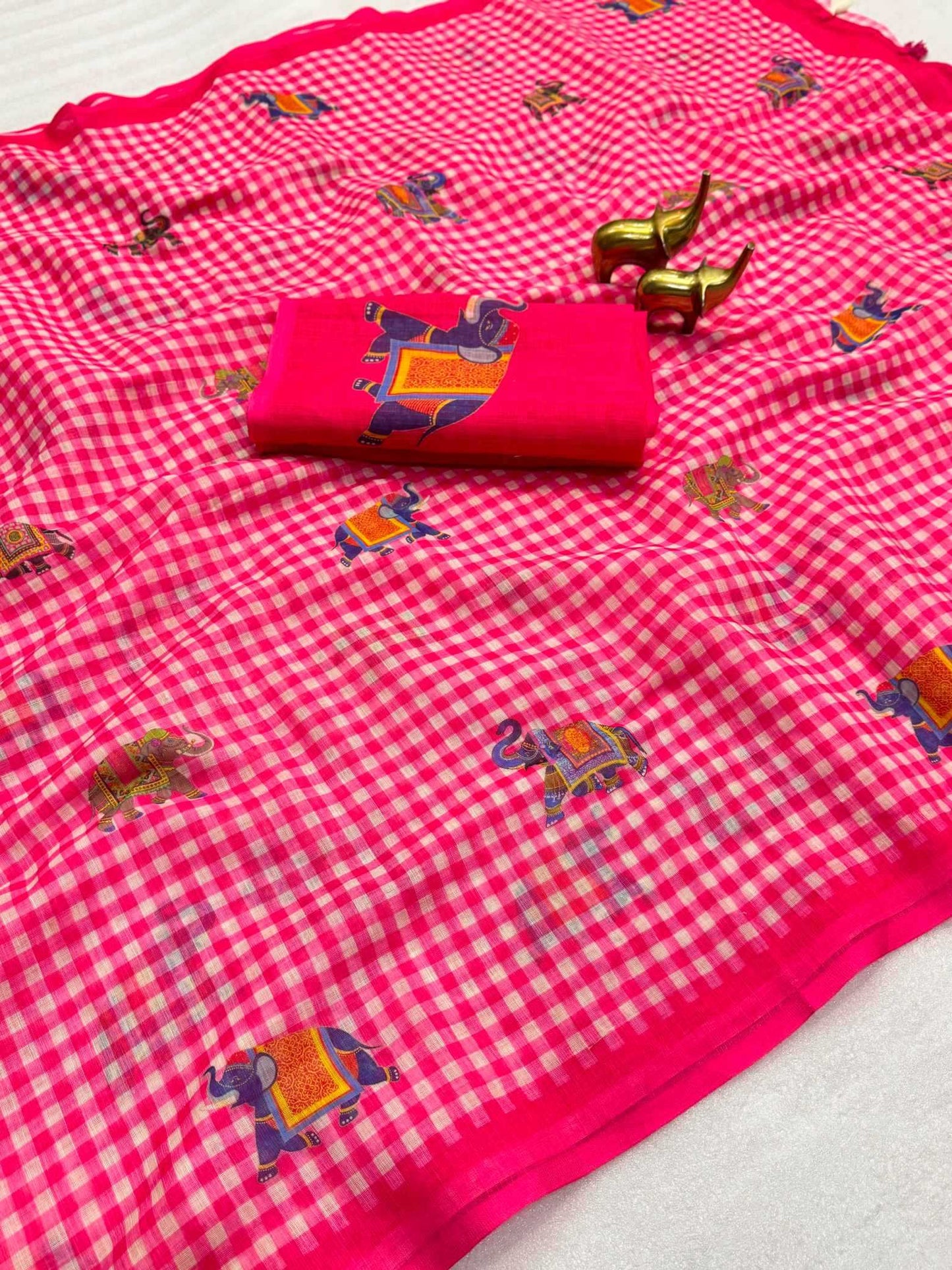 Cotton Printed Saree