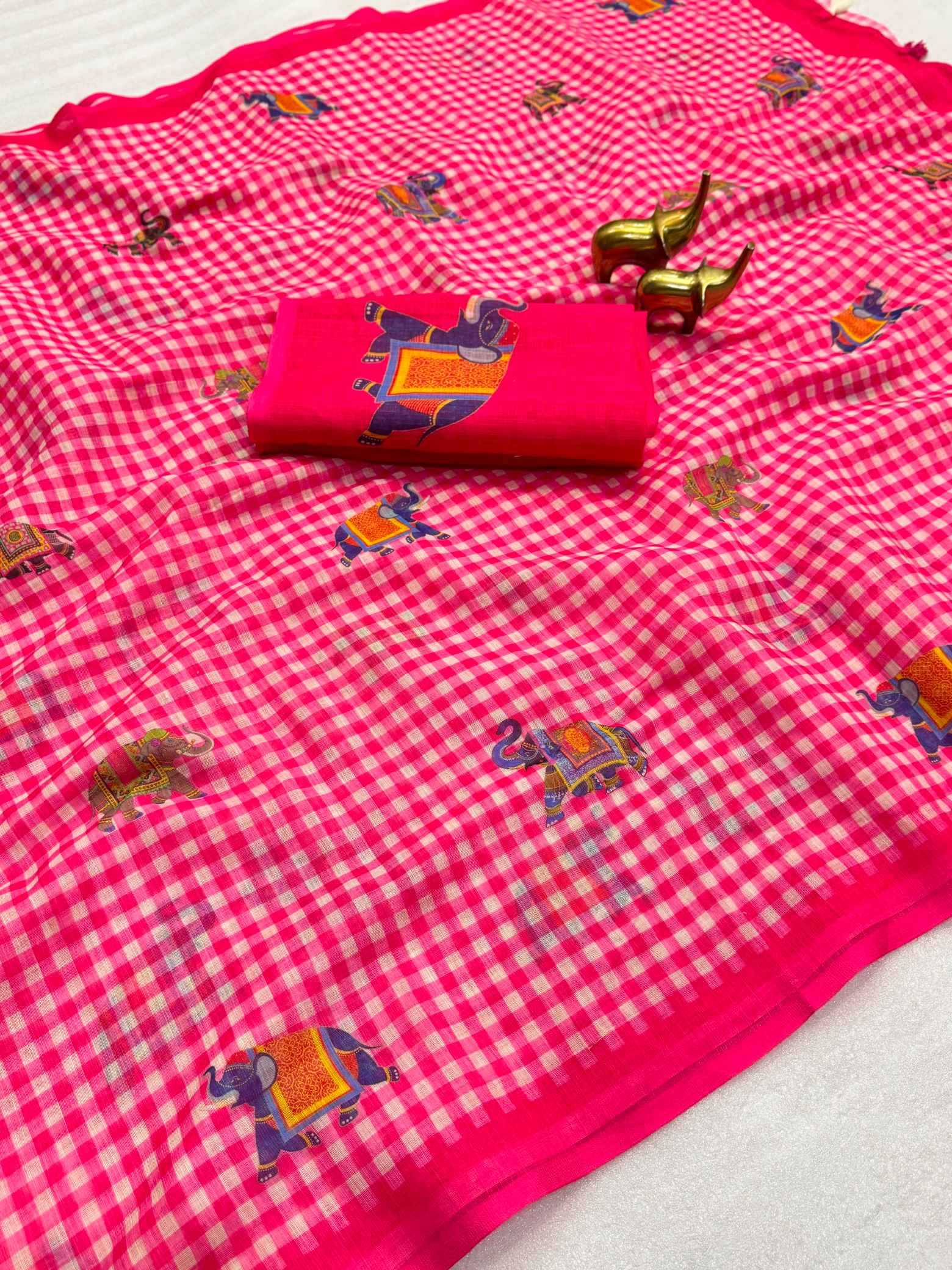 Cotton Printed Saree