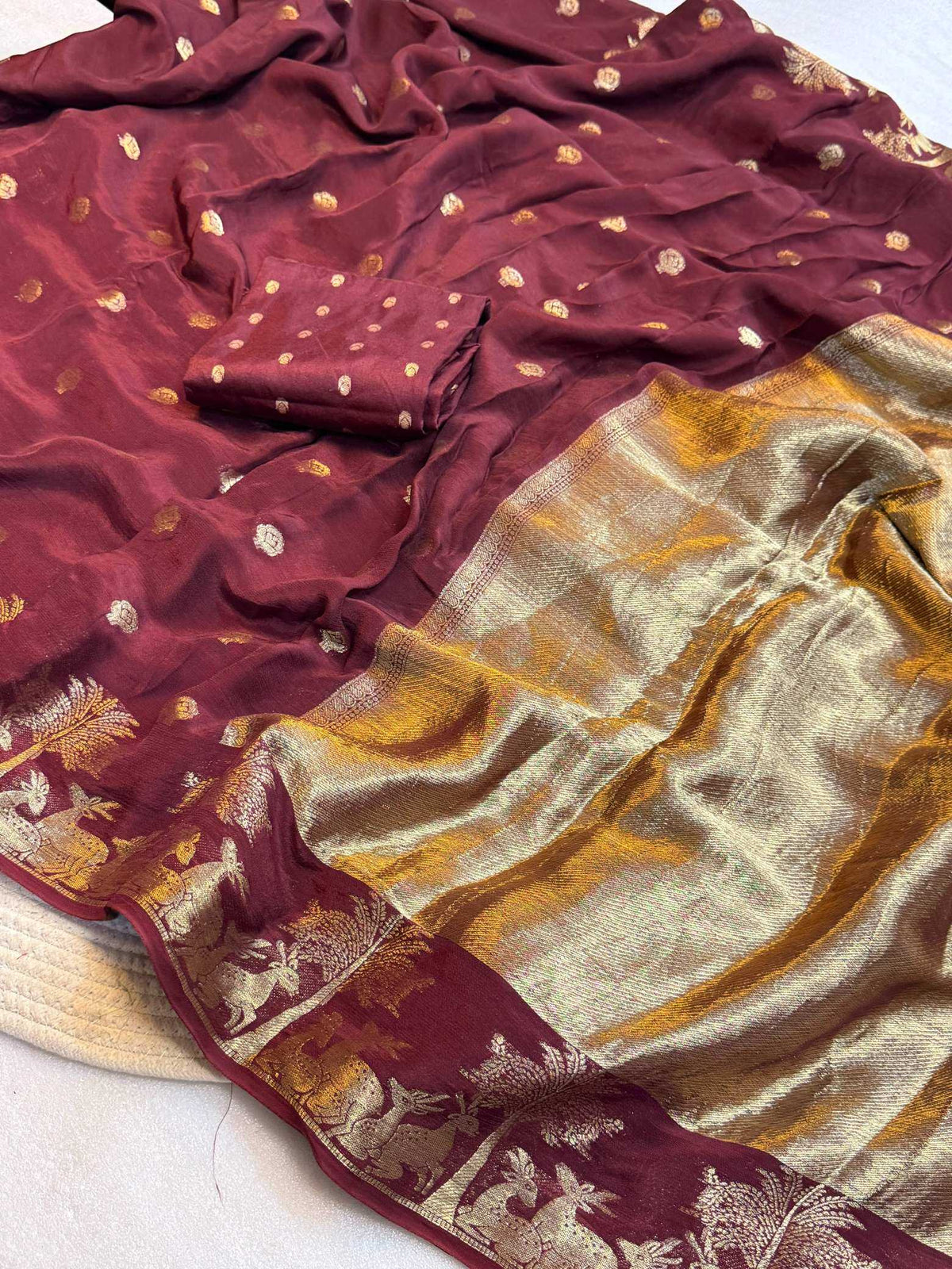 Gargi Crepe Silk Traditional Saree