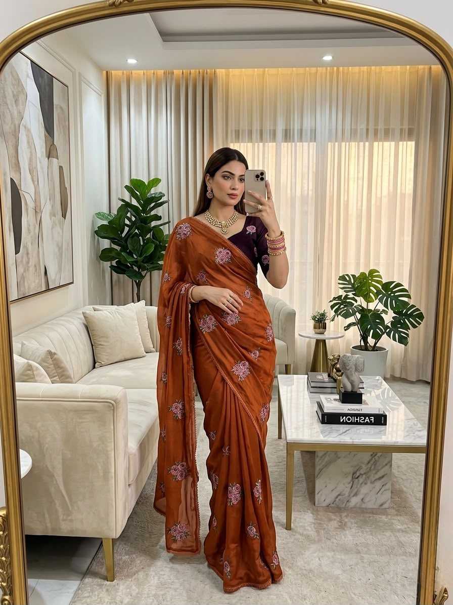 Rangoli Silk Designer Saree