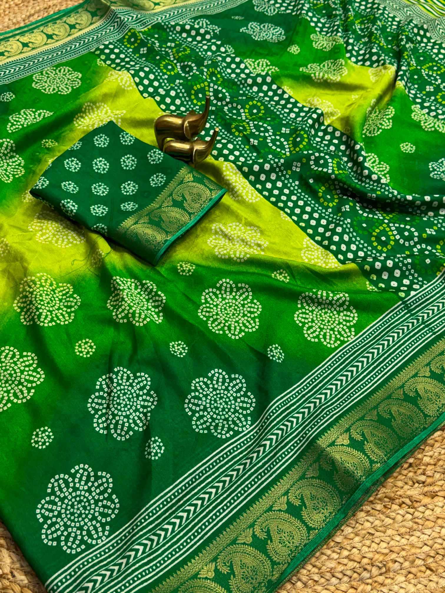 Jacquard Printed Saree