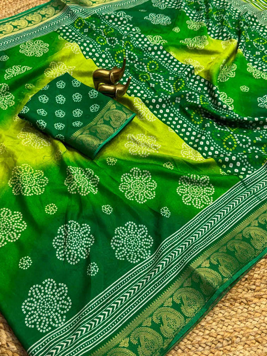 Jacquard Printed Saree