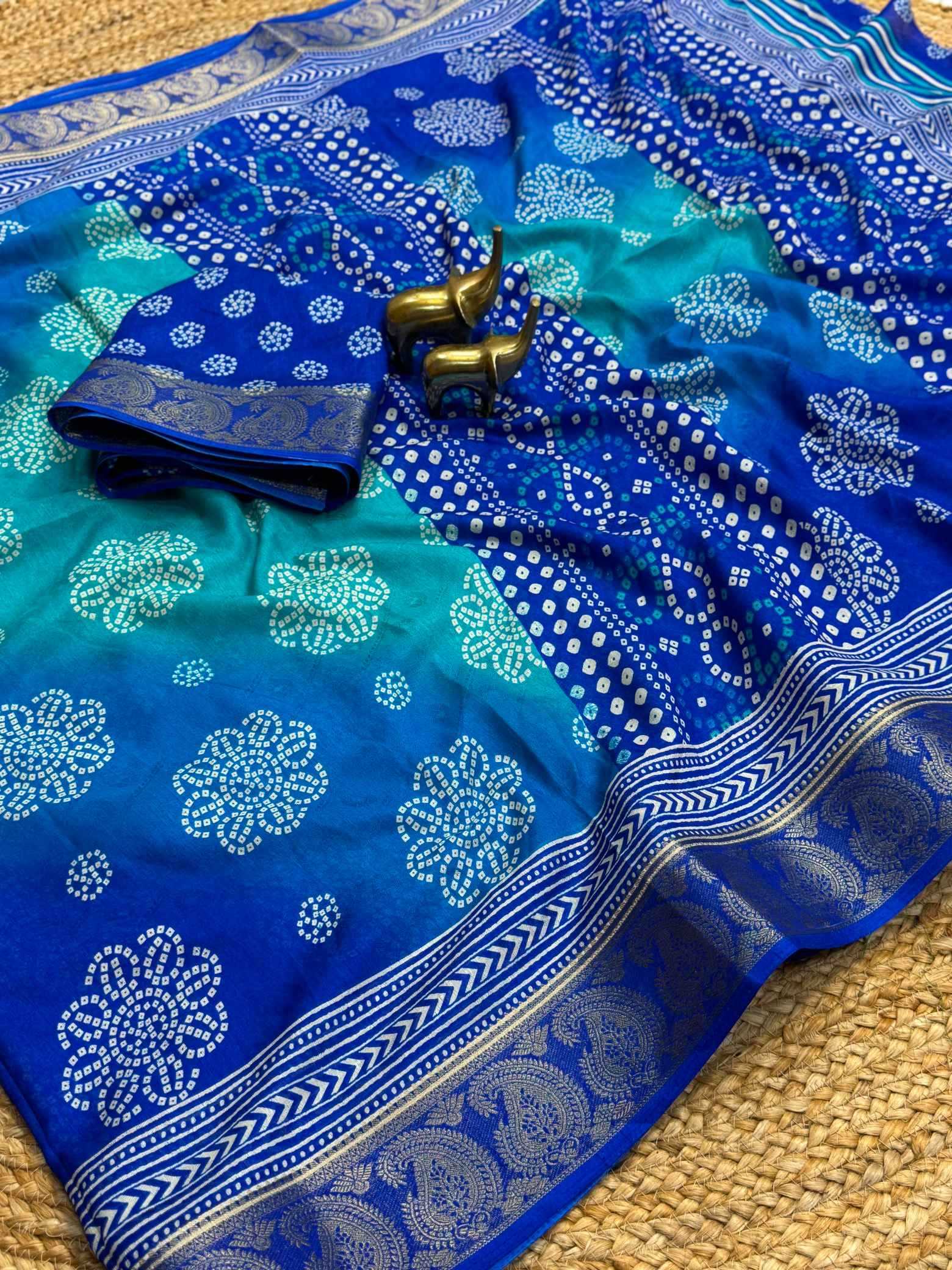 Jacquard Printed Saree