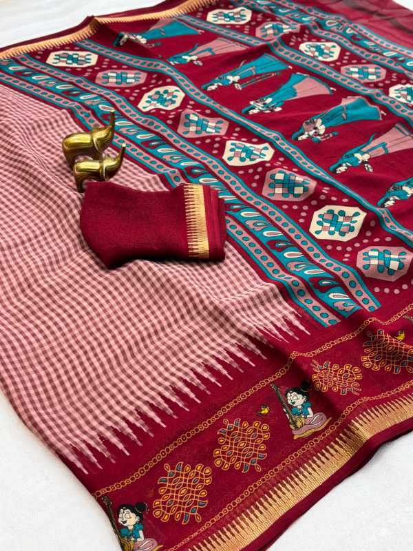 Georgette Saree