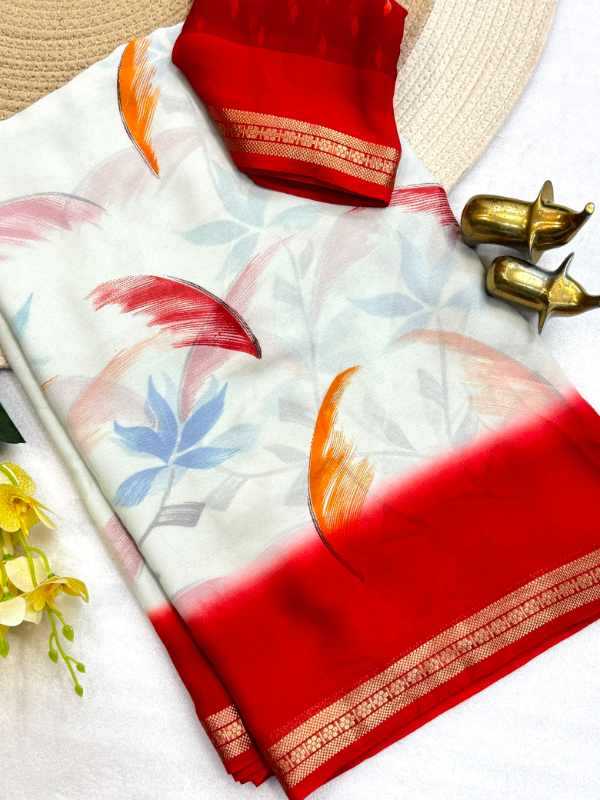 Georgette Printed Saree