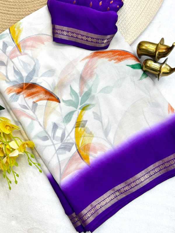 Georgette Printed Saree
