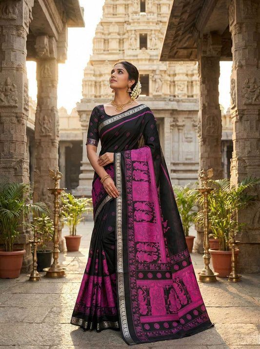 Silk Printed Saree