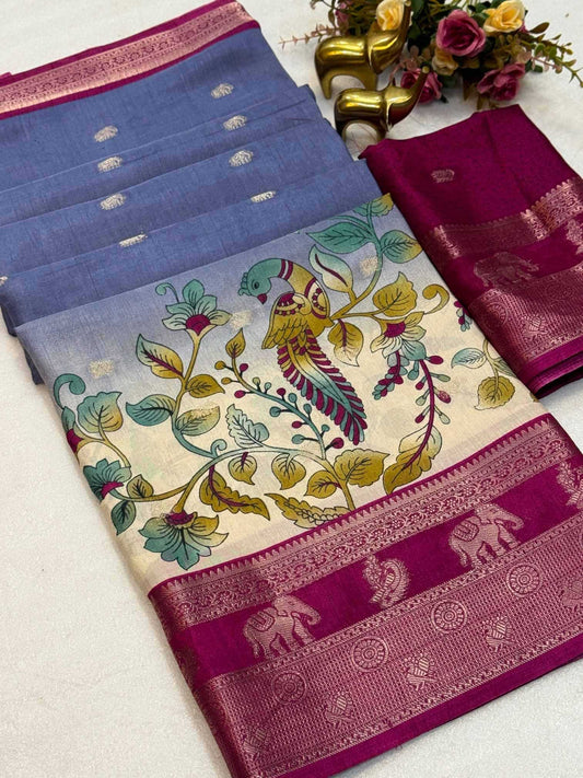 Soft Dola Designer Saree