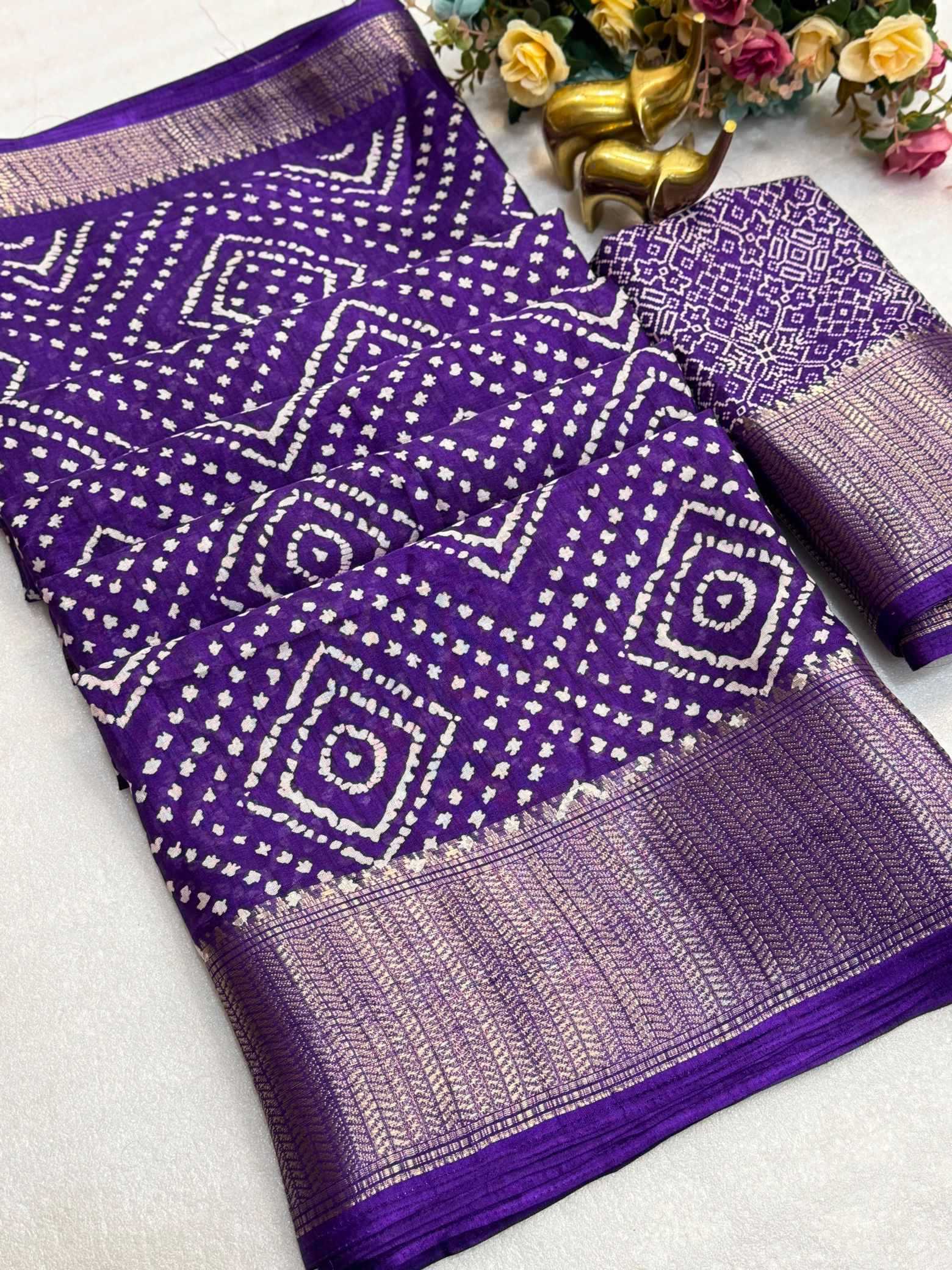 Dola Silk Banarasi Saree