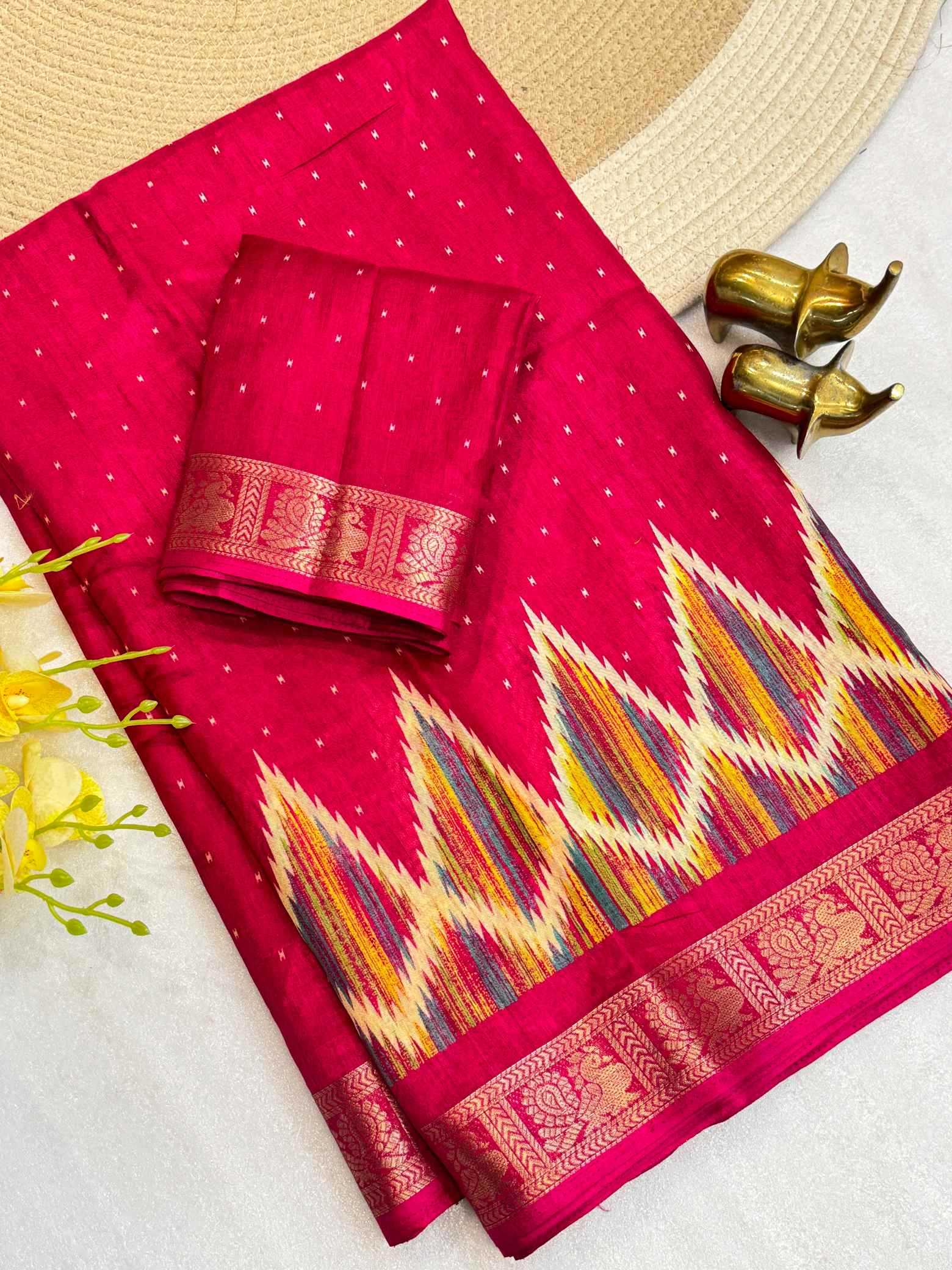 Tussar Silk Saree