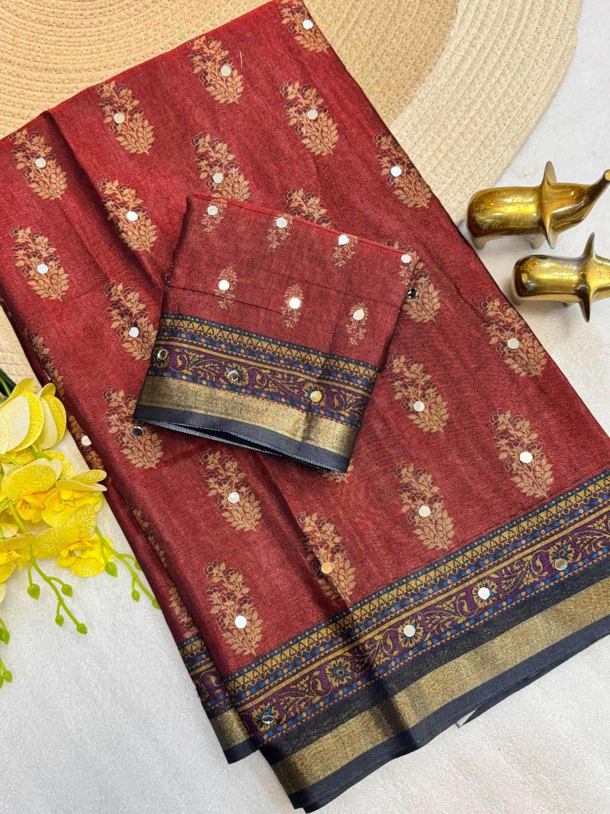 Silk Printed Saree