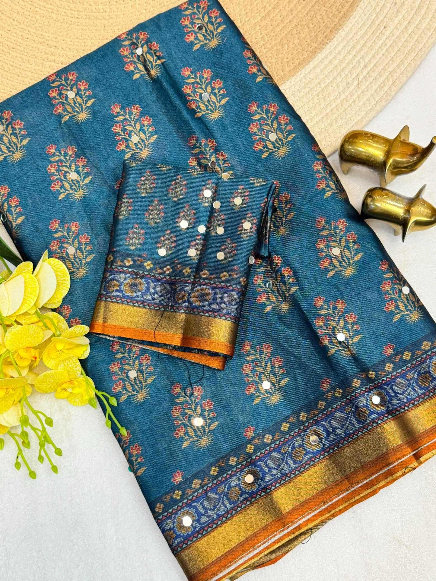 Silk Printed Saree