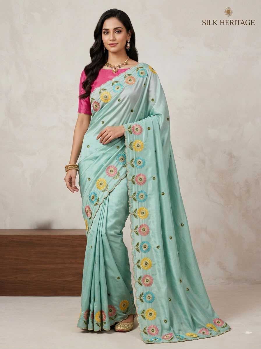 Crepe Silk Saree