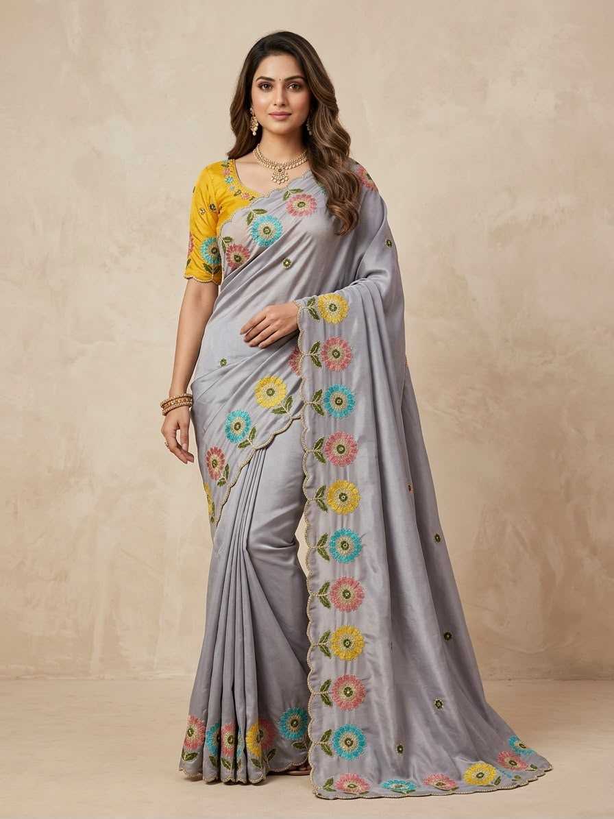 Crepe Silk Saree