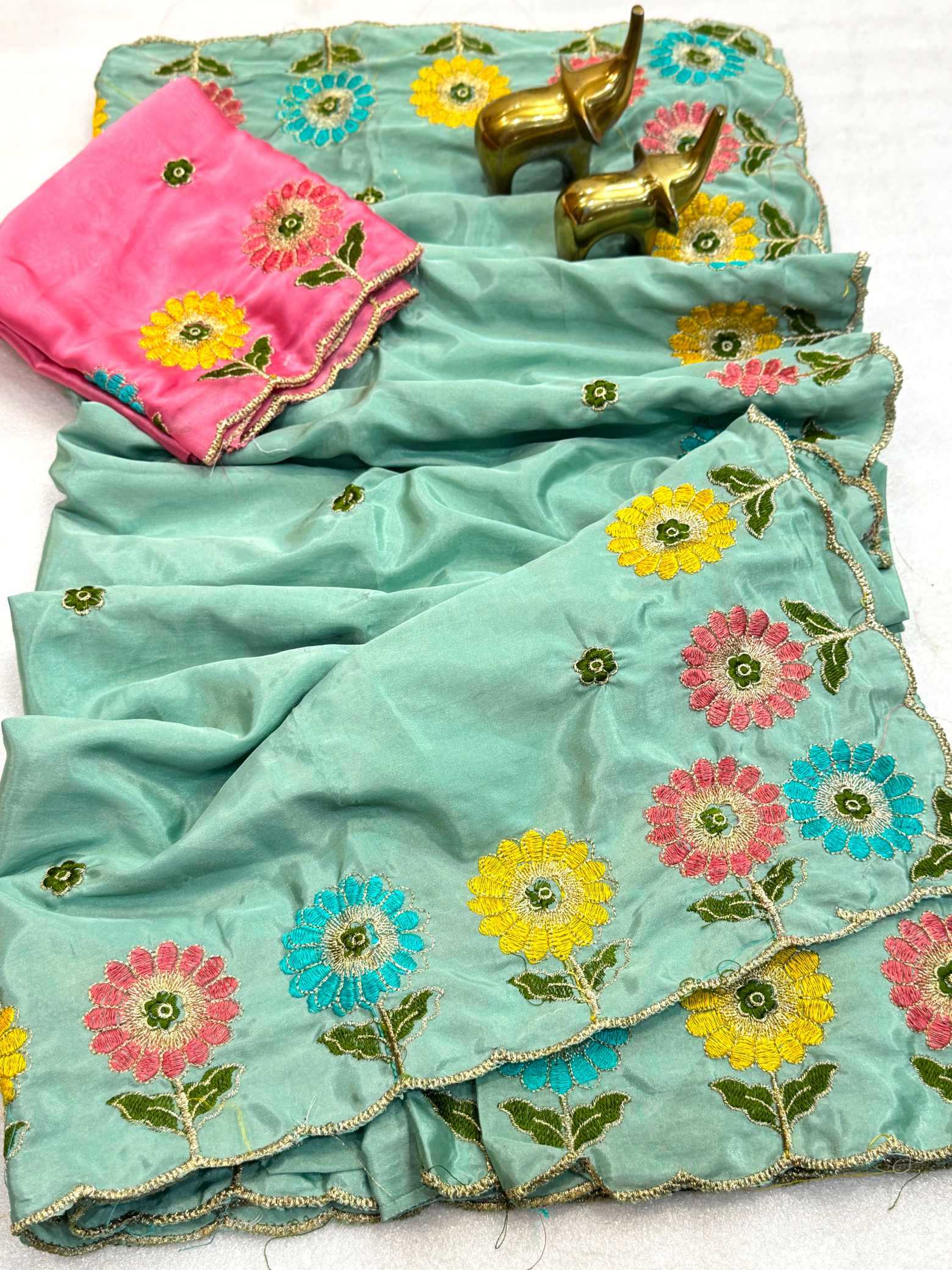 Crepe Silk Saree
