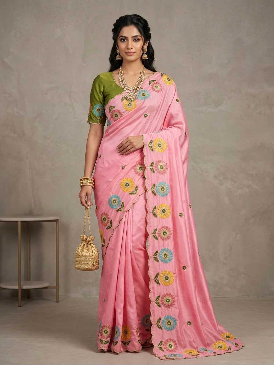 Crepe Silk Saree