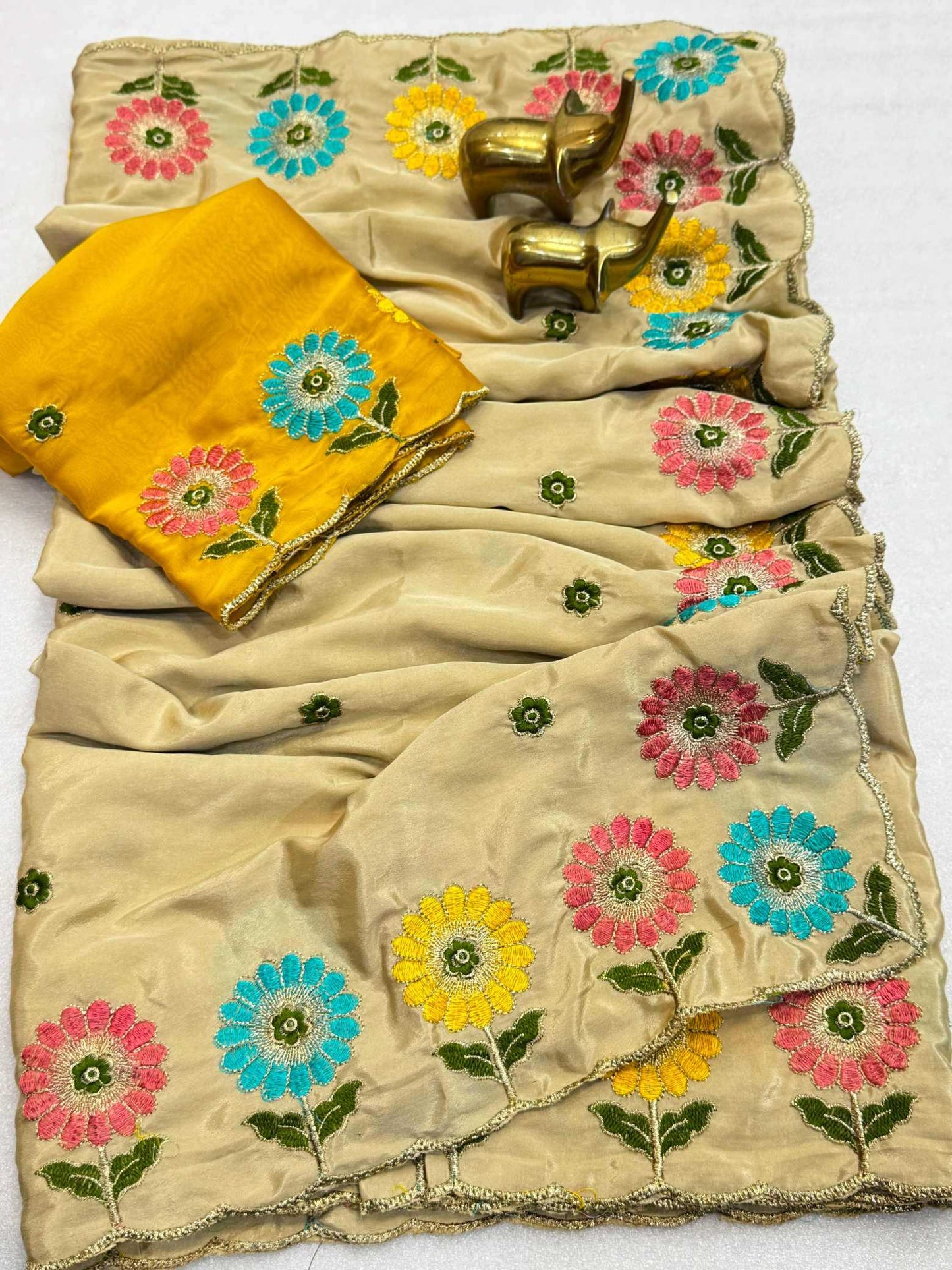 Crepe Silk Saree