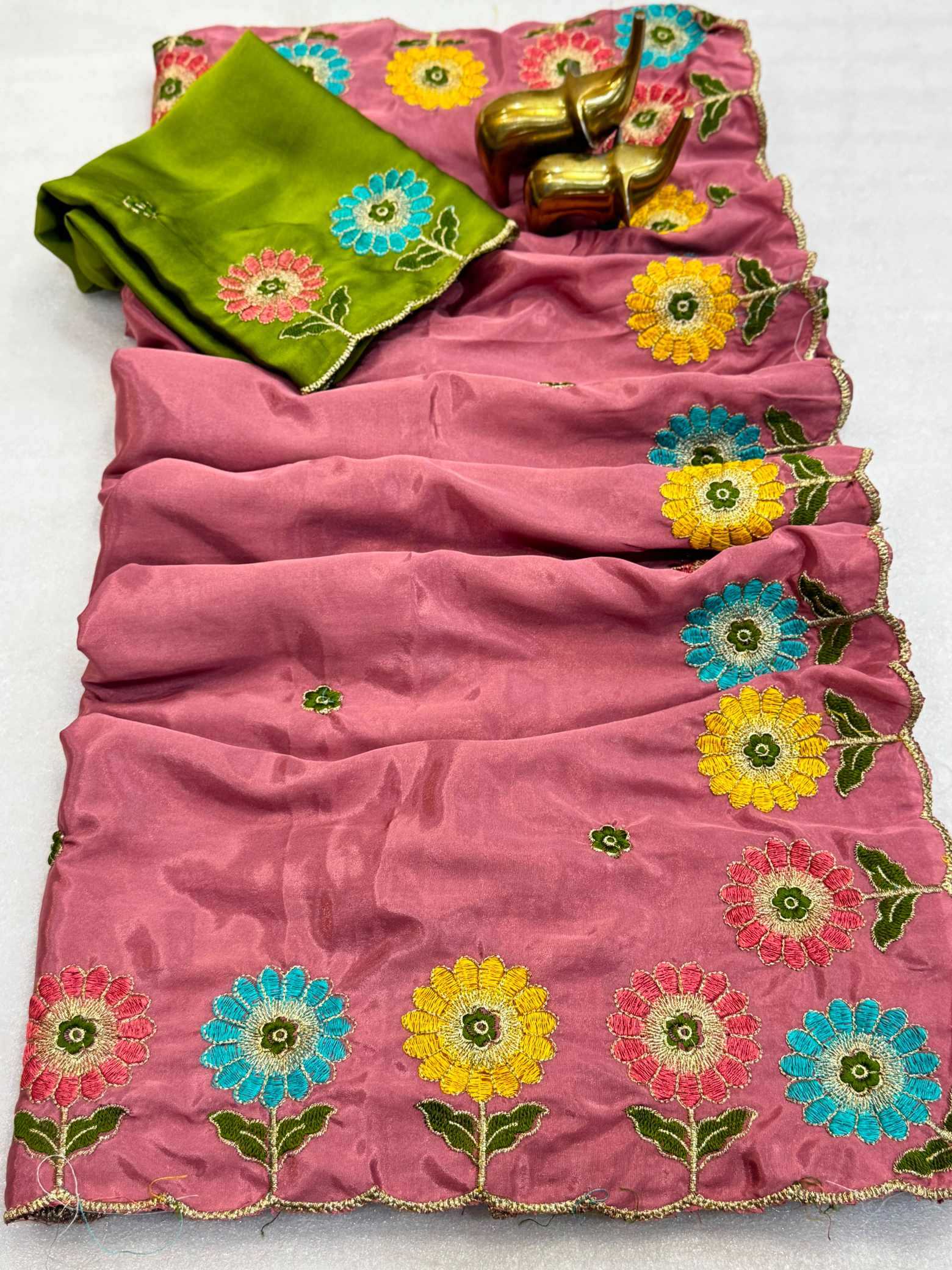 Crepe Silk Saree