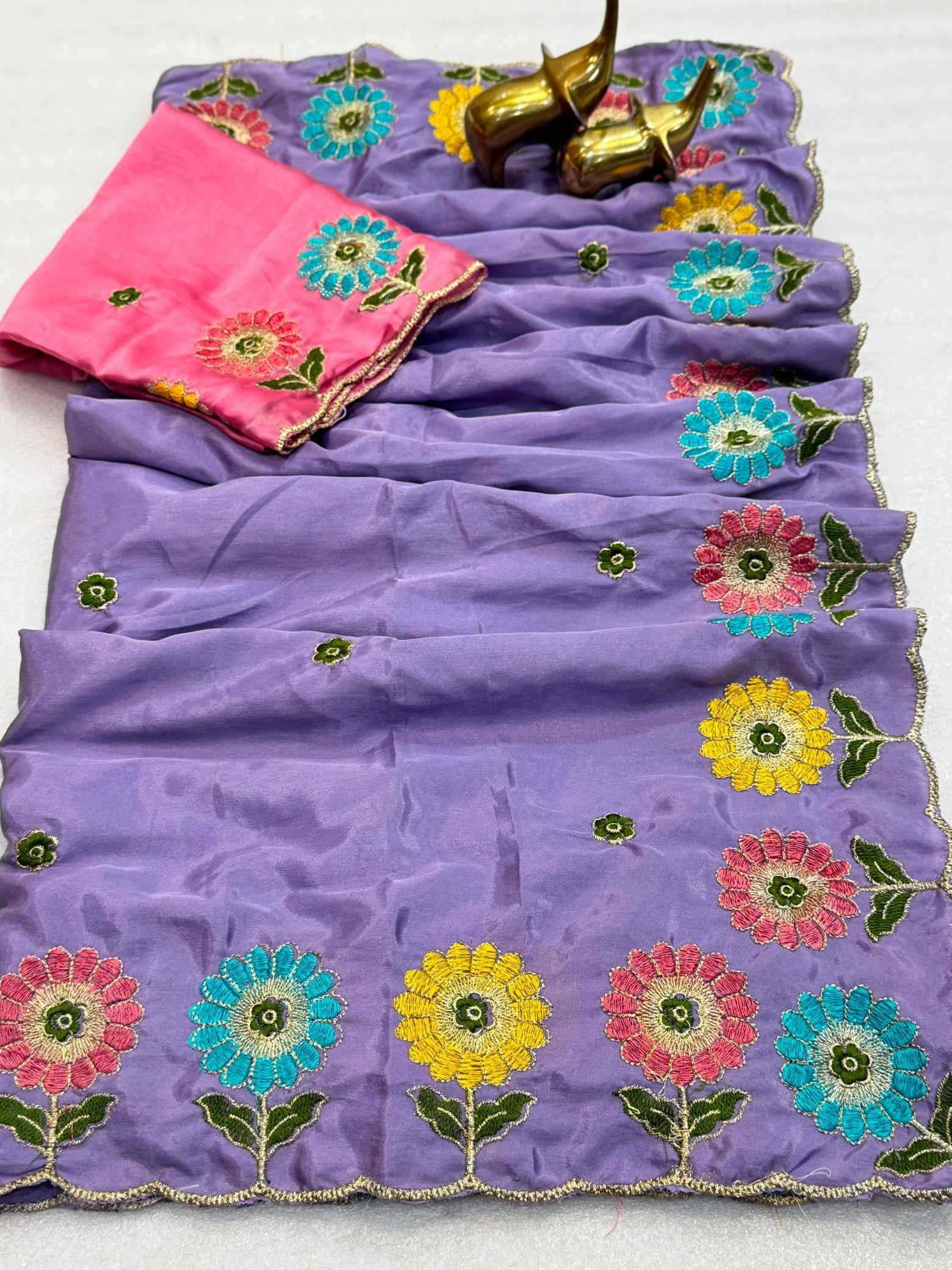 Crepe Silk Saree
