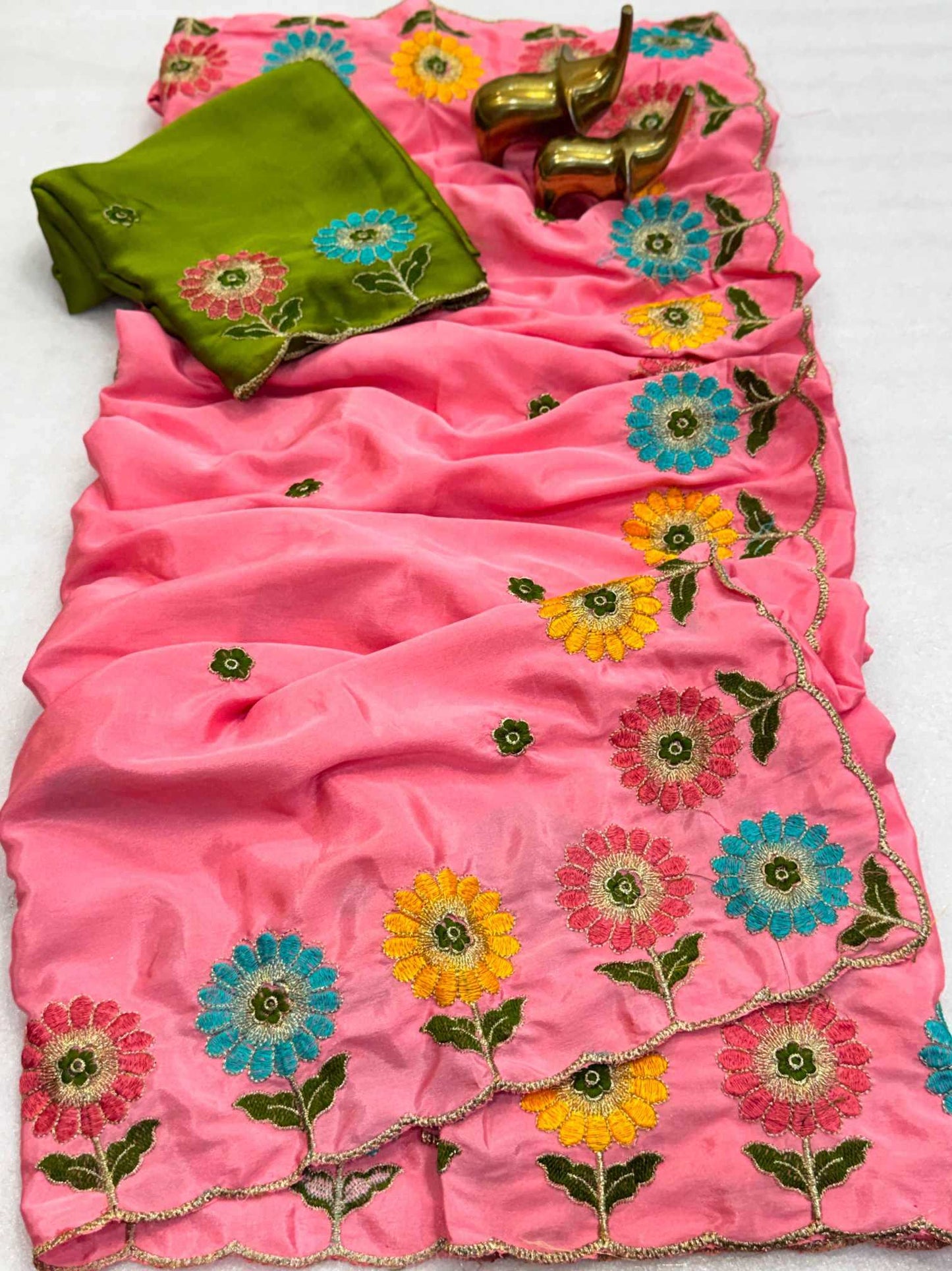 Crepe Silk Saree