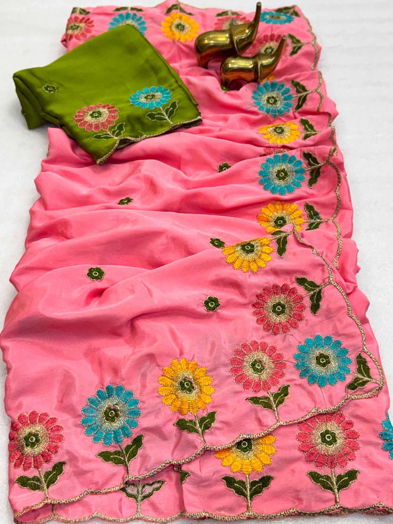 Crepe Silk Saree