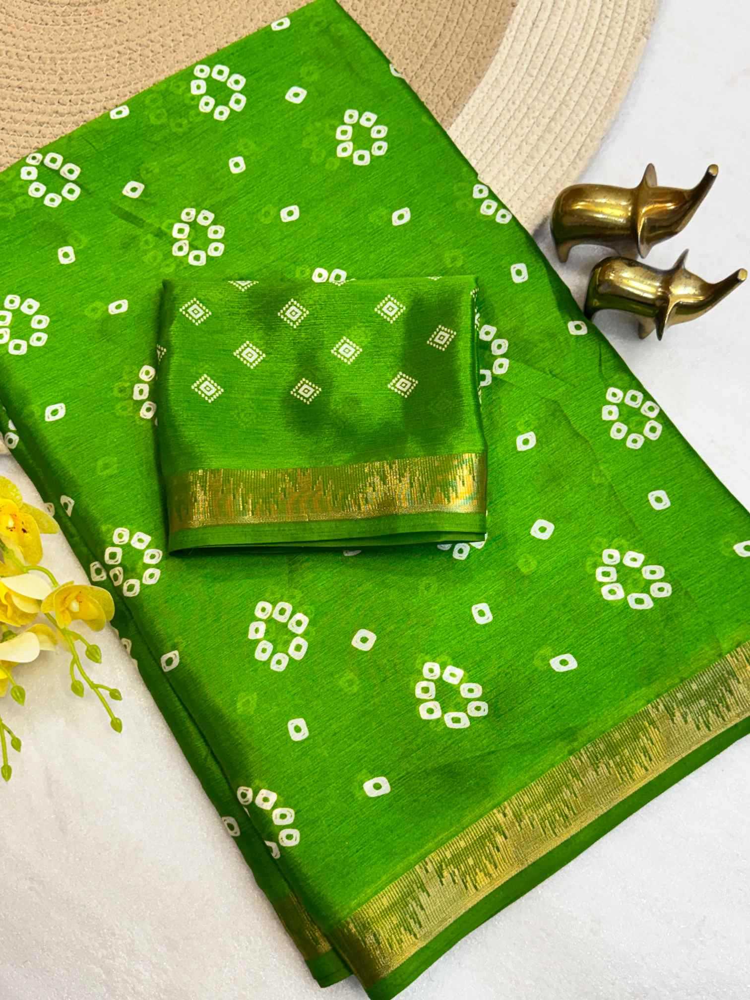 Chinon Silk Heavy Saree