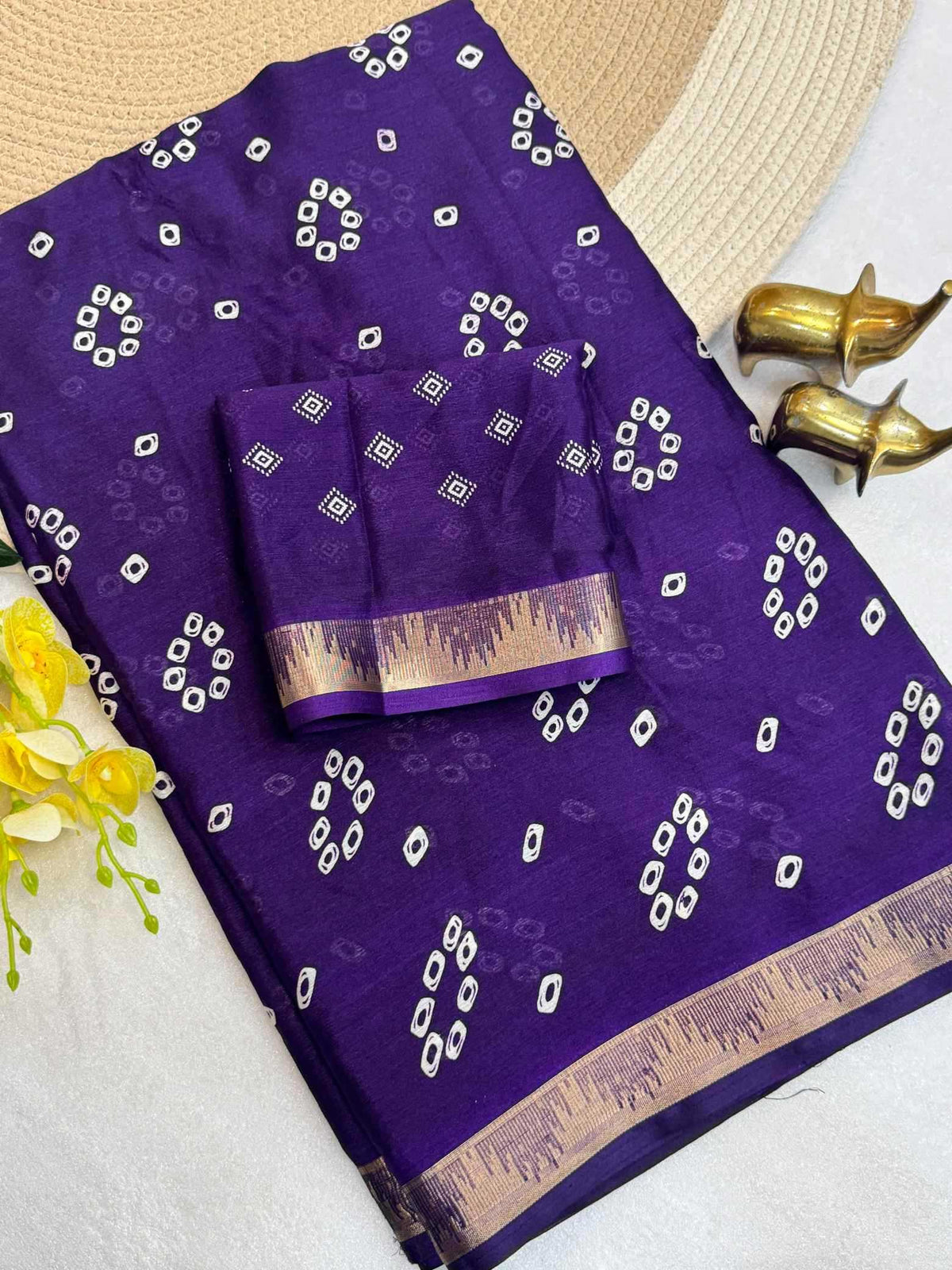 Chinon Silk Heavy Saree