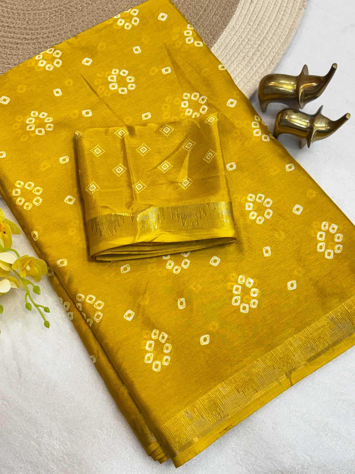 Chinon Silk Heavy Saree