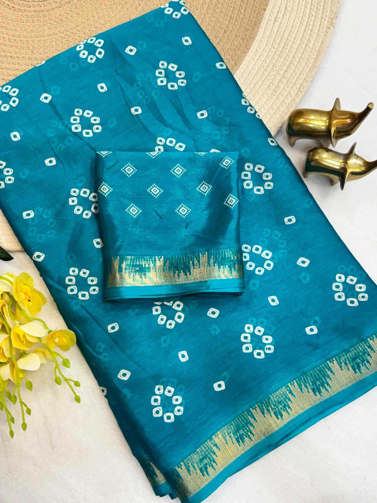 Chinon Silk Heavy Saree