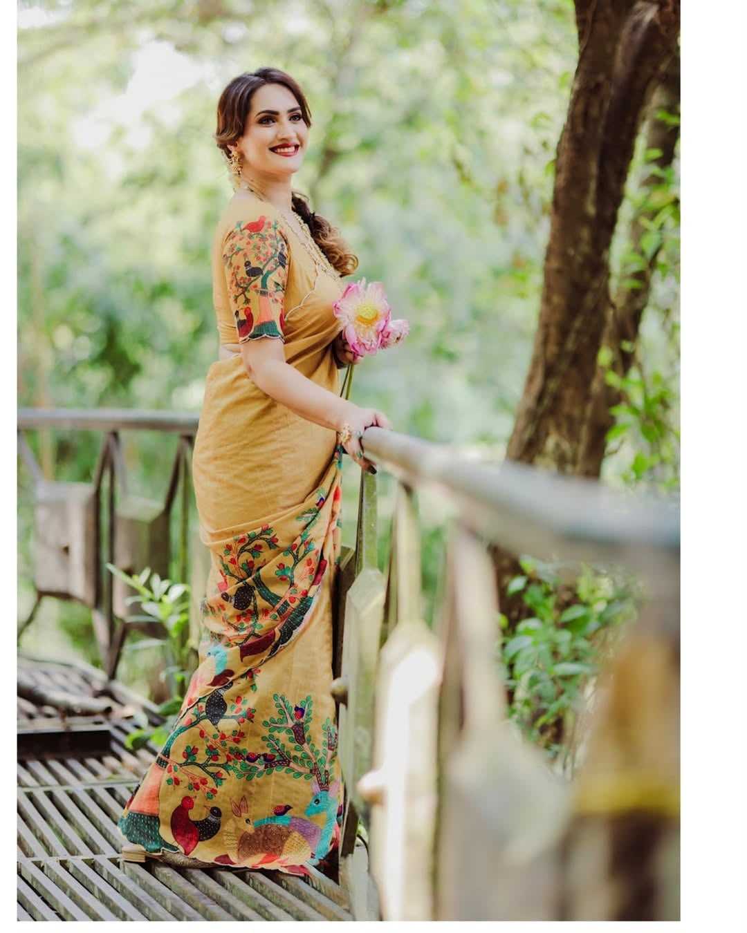 Tussar Silk Traditional Saree
