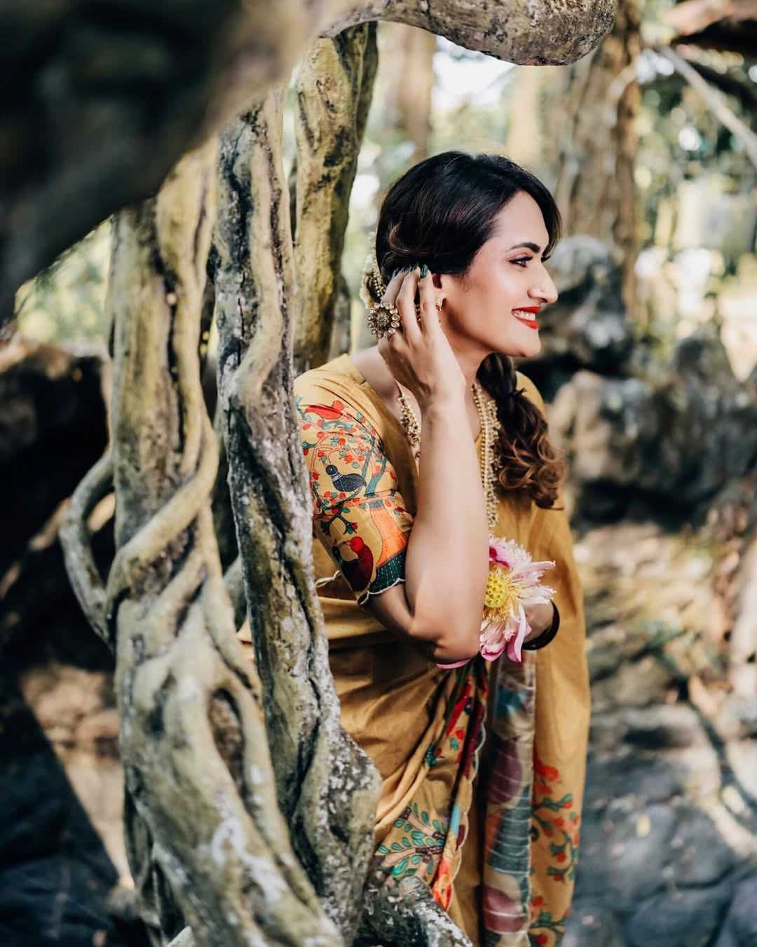 Tussar Silk Traditional Saree