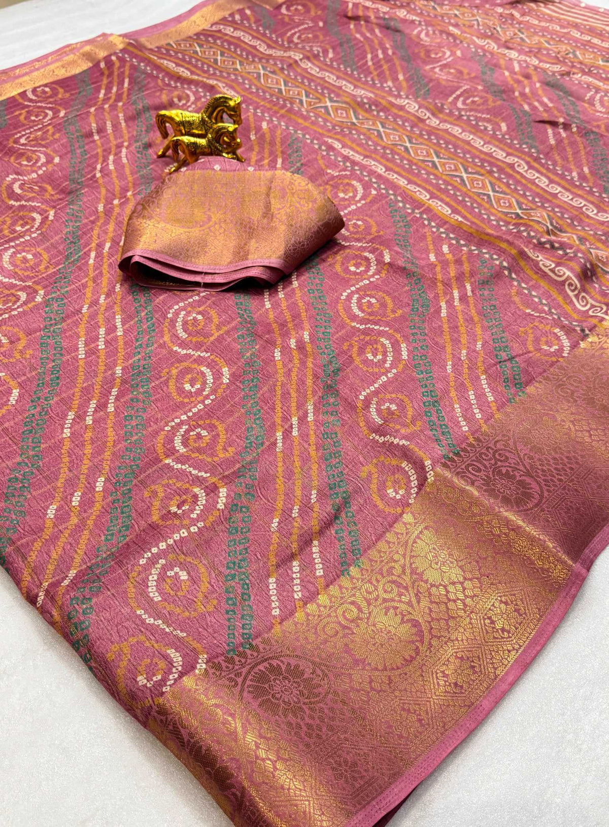 Jacquard Printed Saree