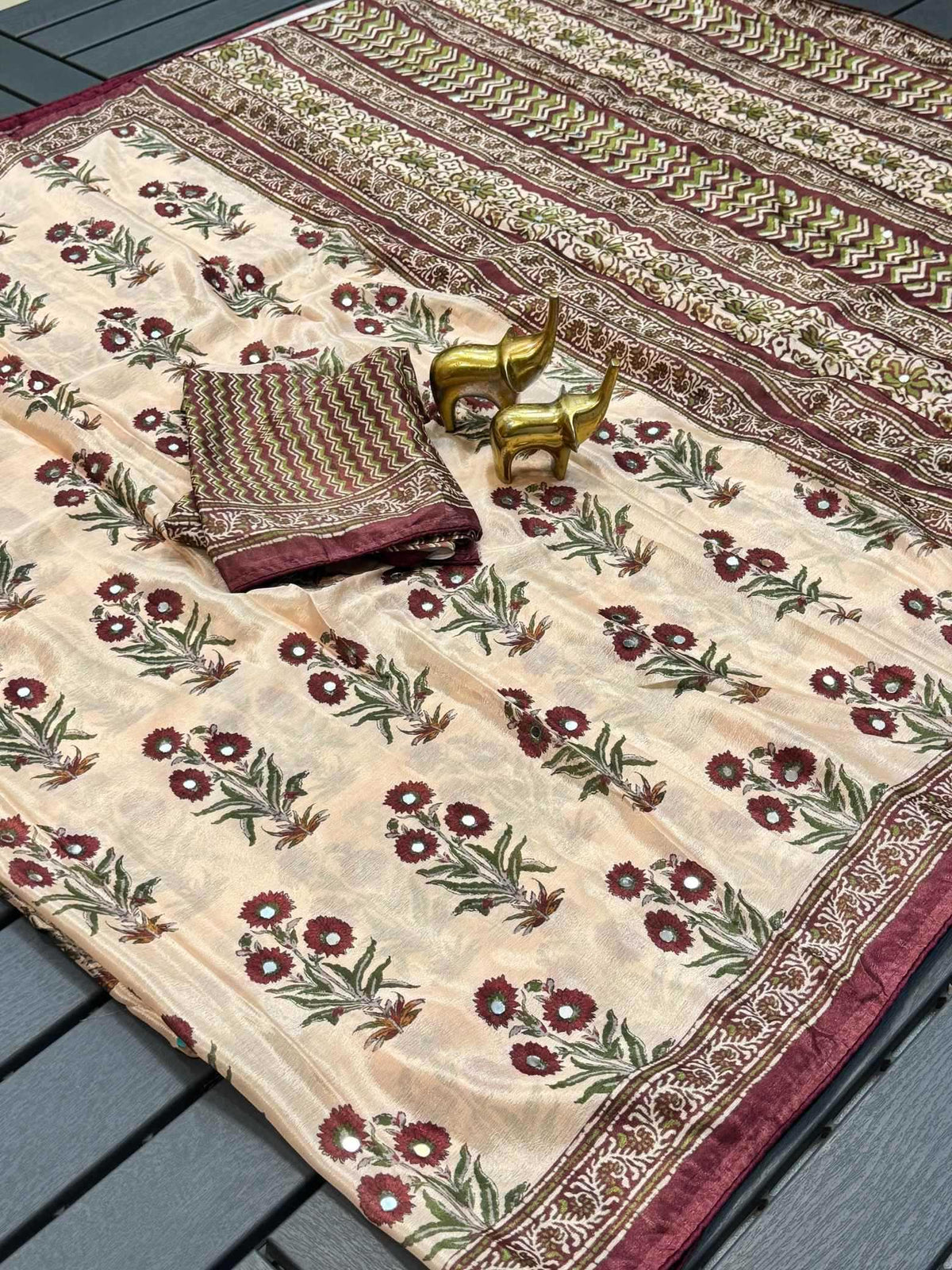 Chinon Designer Saree